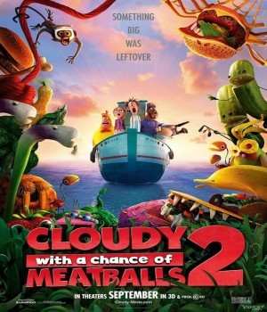 Cloudy With A Chance of Meatballs 2 (2013) Hindi ORG Dubbed